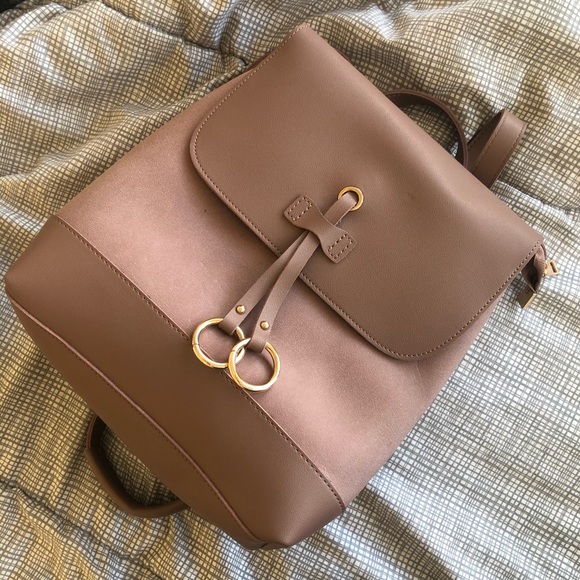 Handbags - mauve bag/backpack